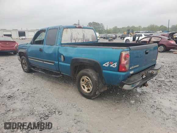 2004 Chevrolet Silverado 1500 with VIN 1GCEK19T64E350633, listed as a Copart auction lot 51917025 with 232,781 mi miles and Salvage Title. Bid and sale history available at DreamBid. Image 2.