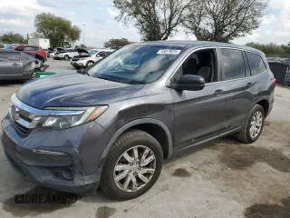 2019 Honda Pilot LX with VIN 5FNYF5H14KB035513, listed as a Copart auction lot 45879025 with 70,124 mi miles and Salvage Title. Bid and sale history available at carsss.com. Image 1.