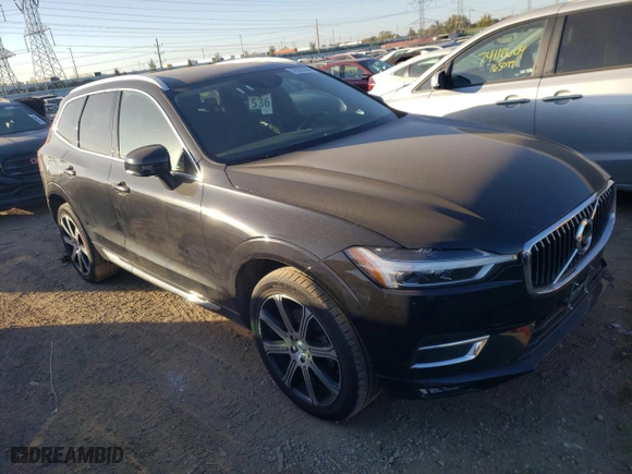 2020 Volvo XC60 Inscription with VIN YV4102RL7L1550093, listed as a Copart auction lot 72626384 with 53,106 mi miles and Salvage Title. Bid and sale history available at carsss.com. Image 4.