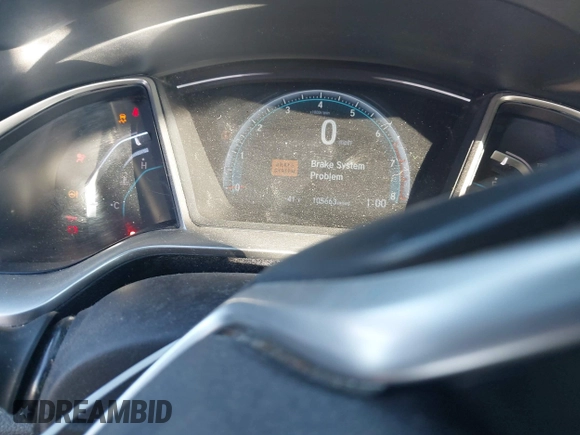 2016 Honda Civic Sedan EX-L with VIN 19XFC1F76GE206534, listed as a IAAI auction lot 41485715 with 105,663 mi miles. Bid and sale history available at carsss.com. Image 7.
