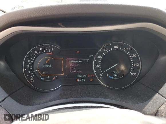 2018 Lincoln MKZ Reserve with VIN 3LN6L5FC4JR609329, listed as a Copart auction lot 66556304 with 48,257 mi miles and Salvage Title. Bid and sale history available at DreamBid. Image 9.