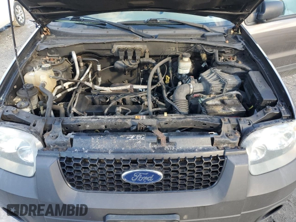 2006 Ford Escape XLS with VIN 1FMYU02Z36KA52010, listed as a Copart auction lot 43130235 with 224,006 mi miles and Clean Title. Bid and sale history available at carsss.com. Image 12.