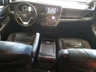 2017 Toyota Sienna SE with VIN 5TDXZ3DC4HS898217, listed as a Copart auction lot 81272463 with 143,748 mi miles and Salvage Title. Bid and sale history available at carsss.com. Image 8.