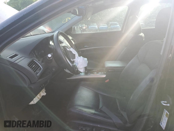 2016 Acura RLX Tech Pkg with VIN JH4KC1F58GC001638, listed as a Copart auction lot 55614355 with 66,701 mi miles and Salvage Title. Bid and sale history available at carsss.com. Image 7.