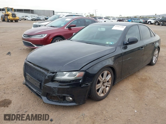 2010 Audi A4 2.0T Premium with VIN WAUBFAFL4AN002978, listed as a IAAI auction lot 41885206 with 192,200 mi miles. Bid and sale history available at carsss.com. Image 6.