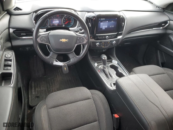2020 Chevrolet Traverse LT Cloth with VIN 1GNERGKW0LJ265609, listed as a Copart auction lot 82881264 with 111,986 mi miles and Salvage Title. Bid and sale history available at carsss.com. Image 8.