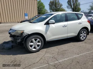 2009 Nissan Murano SL with VIN JN8AZ18W39W157237, listed as a Copart auction lot 54014155 with 163,521 mi miles and Salvage Title. Bid and sale history available at carsss.com. Image 1.