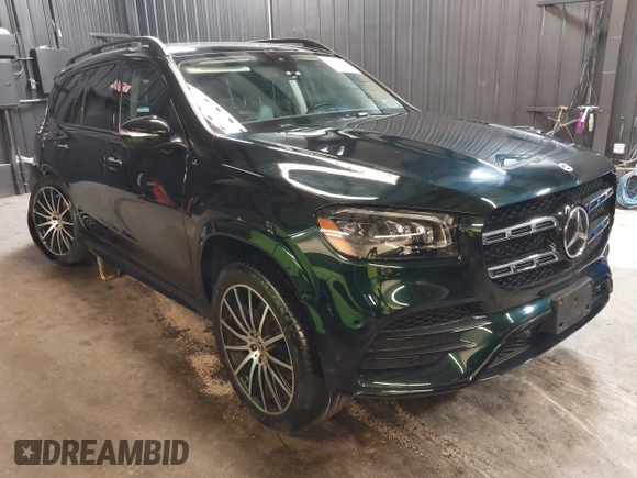 2023 Mercedes-Benz GLS 450 with VIN 4JGFF5KE7PA964853, listed as a IAAI auction lot 42129116 with 23,753 mi miles and . Bid and sale history available at DreamBid. Image 1.