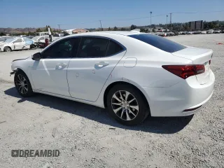 2017 Acura TLX Technology with VIN 19UUB1F50HA001189, listed as a Copart auction lot 63347755 with 185,257 mi miles and Salvage title. Bid and sale history available at DreamBid. Image 2.
