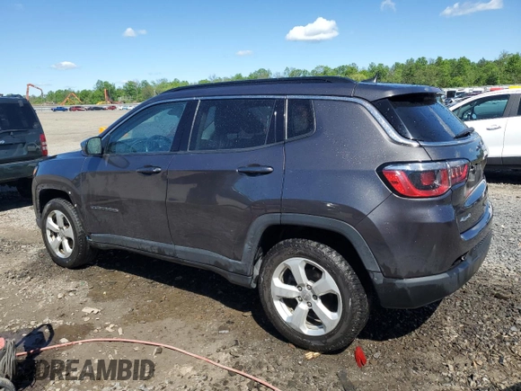 2019 Jeep Compass Latitude с VIN 3C4NJDBB8KT813956, выставлен на аукционе Copart как лот 55733235 с пробегом 147 793 миль миль и Списание • Salvage title. История ставок и продаж доступна на DreamBid. Изображение 2.