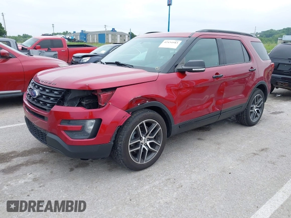 2016 Ford Explorer Sport with VIN 1FM5K8GT1GGA13951, listed as a IAAI auction lot 42434583 with 115,971 mi miles and . Bid and sale history available at DreamBid. Image 18.