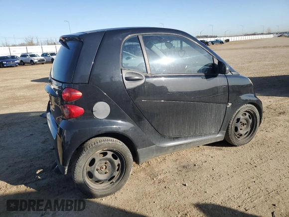 2009 Smart fortwo Pure with VIN WMEEJ31X89K287722, listed as a Copart auction lot 54266035 with 203,261 mi miles and Salvage Title. Bid and sale history available at carsss.com. Image 3.