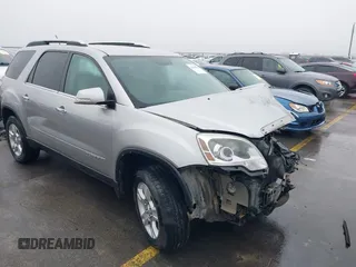 2008 GMC Acadia SLT2 with VIN 1GKER33788J259397, listed as a IAAI auction lot 41541803 with 172,334 mi miles. Bid and sale history available at carsss.com. Image 1.
