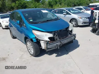 2014 Nissan Note SV with VIN 3N1CE2CP4EL386910, listed as a IAAI auction lot 42009389 with 114,628 mi miles and . Bid and sale history available at DreamBid. Image 1.