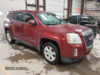 2012 GMC Terrain SLE-1 with VIN 2GKFLREK9C6363557, listed as a IAAI auction lot 41853633 with 156,557 mi miles. Bid and sale history available at carsss.com. Image 1.