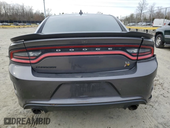 2019 Dodge Charger Scat Pack with VIN 2C3CDXGJ5KH742227, listed as a Copart auction lot 44421325 with 70,467 mi miles and Salvage Title. Bid and sale history available at DreamBid. Image 6.