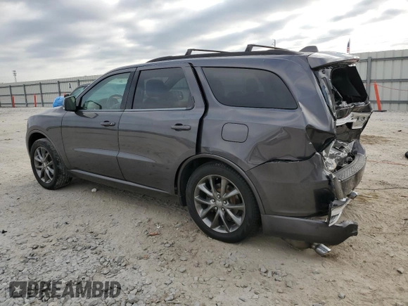 2017 Dodge Durango GT with VIN 1C4RDJDG5HC850872, listed as a Copart auction lot 50135085 with 113,469 mi miles and Salvage Title. Bid and sale history available at carsss.com. Image 2.