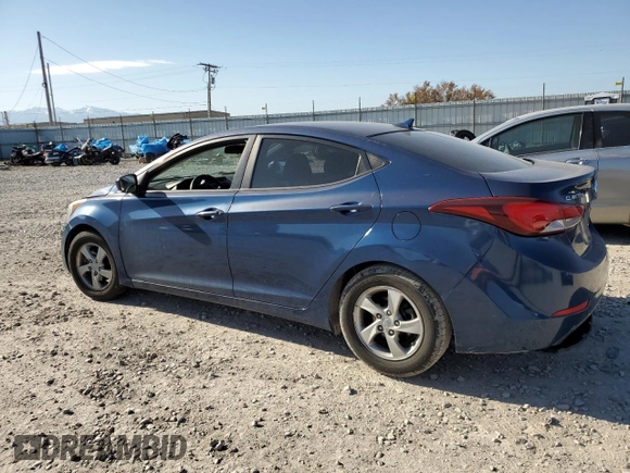 2014 Hyundai Elantra SE z VIN KMHDH4AE4EU190781, wystawiony jako Copart lot #57741175 z przebiegiem 147 410 mil mil oraz Szkoda całkowita • Salvage title. Historia ofert i sprzedaży dostępna na DreamBid. Obrazek 2.