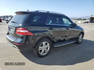 2012 Mercedes-Benz M 350 with VIN 4JGDA5HB3CA025681, listed as a Copart auction lot 64791805 with 132,633 mi miles and Salvage title. Bid and sale history available at DreamBid. Image 3.