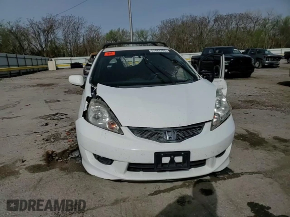 2009 Honda Fit Sport with VIN JHMGE88429S009935, listed as a Copart auction lot 51483705 with 0 mi miles and Non Repairable. Bid and sale history available at carsss.com. Image 11.