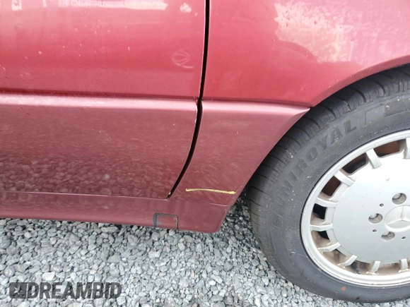 1991 Mercedes-Benz 500 z VIN WDBFA66E0MF016973, wystawiony jako Copart lot #78202724 z przebiegiem Nie podano mil oraz Szkoda całkowita • Salvage title. Historia ofert i sprzedaży dostępna na DreamBid. Obrazek 12.