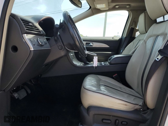 2014 Lincoln MKX with VIN 2LMDJ8JK0EBL04478, listed as a Copart auction lot 53629895 with 191,542 mi miles and Salvage Title. Bid and sale history available at carsss.com. Image 7.