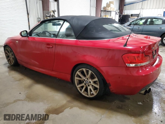2012 BMW 1 Series 135i with VIN WBAUN7C55CVM26371, listed as a Copart auction lot 71600354 with Not provided miles and Salvage title. Bid and sale history available at DreamBid. Image 2.