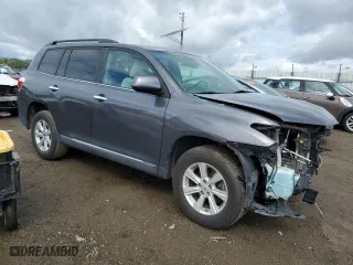 2011 Toyota Highlander with VIN 5TDZK3EH3BS028795, listed as a Copart auction lot 50764945 with 62,595 mi miles and Salvage Title. Bid and sale history available at carsss.com. Image 4.