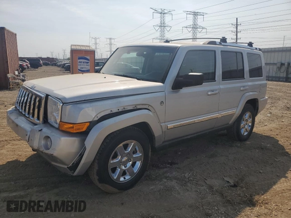 2007 Jeep Commander Limited with VIN 1J8HG58P87C595890, listed as a Copart auction lot 71123654 with 148,438 mi miles and Salvage Title. Bid and sale history available at carsss.com. Image 1.