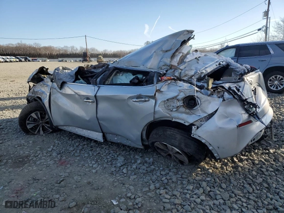 2020 Nissan Murano S with VIN 5N1AZ2AJ6LN137265, listed as a Copart auction lot 45856655 with 0 mi miles and Salvage Title. Bid and sale history available at carsss.com. Image 2.