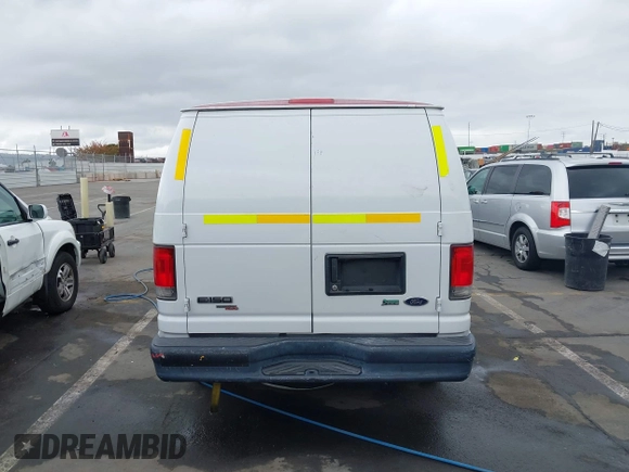 2014 Ford Econoline Cargo Commercial with VIN 1FTNE1EWXEDA18404, listed as a IAAI auction lot 42173934 with 188,301 mi miles and . Bid and sale history available at DreamBid. Image 16.