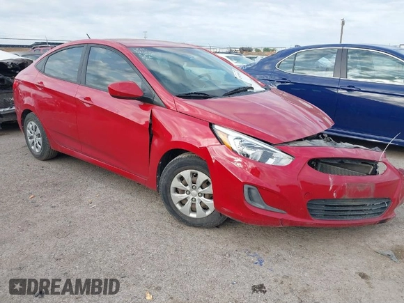 2016 Hyundai Accent SE with VIN KMHCT4AE2GU143794, listed as a IAAI auction lot 41915044 with 123,940 mi miles. Bid and sale history available at carsss.com. Image 1.