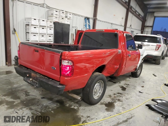 2001 Ford Ranger XL with VIN 1FTYR10C41TA29039, listed as a Copart auction lot 45976935 with 303,620 mi miles and Salvage title. Bid and sale history available at DreamBid. Image 3.