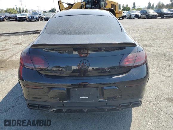 2018 Mercedes-Benz C 43 AMG with VIN WDDWJ6EB9JF607488, listed as a Copart auction lot 62573274 with 40,208 mi miles and Salvage Title. Bid and sale history available at DreamBid. Image 6.