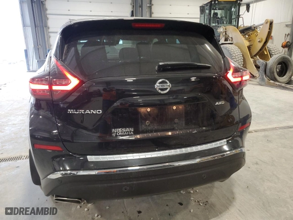 2021 Nissan Murano S with VIN 5N1AZ2AS2MC134076, listed as a Copart auction lot 41915535 with 39,654 mi miles and Salvage Title. Bid and sale history available at carsss.com. Image 6.