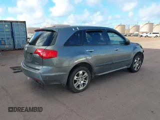 2009 Acura MDX Tech Pkg with VIN 2HNYD28639H502886, listed as a IAAI auction lot 41135344 with 1 mi miles. Bid and sale history available at carsss.com. Image 4.