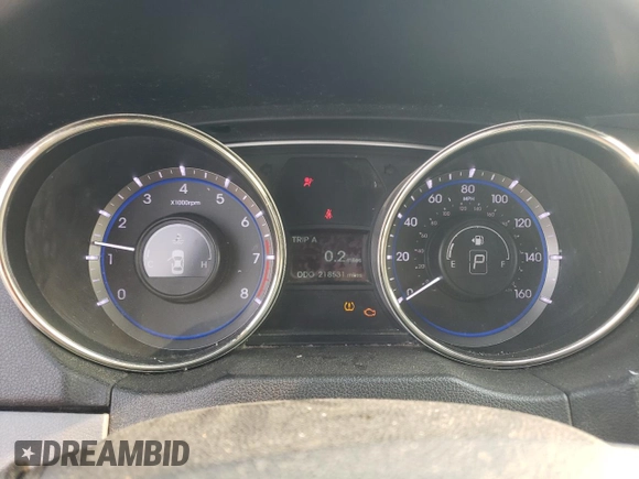 2013 Hyundai Sonata GLS with VIN 5NPEB4AC9DH567879, listed as a Copart auction lot 64246574 with 218,531 mi miles and Clean Title. Bid and sale history available at carsss.com. Image 9.