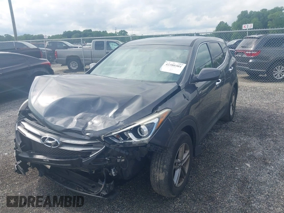 2017 Hyundai Santa Fe 2.4L с VIN 5XYZTDLB2HG451648, выставлен на аукционе IAAI как лот 42380301 с пробегом 156 687 миль миль и . История ставок и продаж доступна на DreamBid. Изображение 2.
