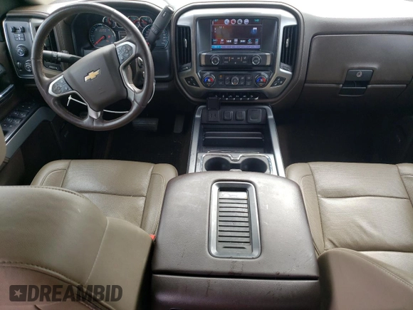 2016 Chevrolet Silverado 1500 LTZ with VIN 3GCUKSEC4GG260434, listed as a Copart auction lot 48367925 with 91,895 mi miles and Salvage Title. Bid and sale history available at DreamBid. Image 8.