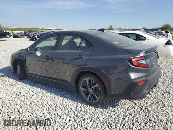 2022 Subaru WRX with VIN JF1VBAA66N9017225, listed as a Copart auction lot 88017935 with Not provided miles and Salvage title. Bid and sale history available at DreamBid. Image 2.