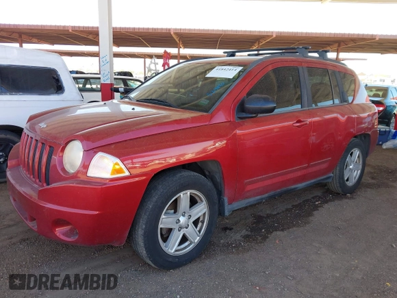 2010 Jeep Compass North Edition with VIN 1J4NF4FB2AD524890, listed as a IAAI auction lot 41842414 with 103,251 mi miles. Bid and sale history available at carsss.com. Image 2.
