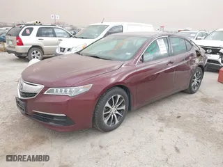 2015 Acura TLX Tech with VIN 19UUB1F53FA024575, listed as a IAAI auction lot 41724009 with 118,257 mi miles. Bid and sale history available at carsss.com. Image 17.