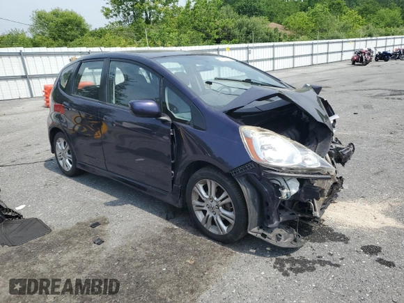 2009 Honda Fit Sport z VIN JHMGE88489S023368, wystawiony jako Copart lot #59741195 z przebiegiem 153 384 mil mil oraz Szkoda całkowita • Salvage title. Historia ofert i sprzedaży dostępna na DreamBid. Obrazek 4.