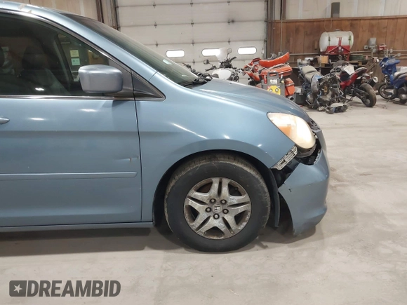 2006 Honda Odyssey EX-L with VIN 5FNRL38726B078467, listed as a IAAI auction lot 41874268 with 178,580 mi miles and . Bid and sale history available at DreamBid. Image 16.