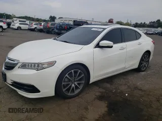 2017 Acura TLX V6 w/Technology Pkg with VIN 19UUB3F53HA003403, listed as a Copart auction lot 71724874 with 96,437 mi miles and Salvage Title. Bid and sale history available at carsss.com. Image 1.