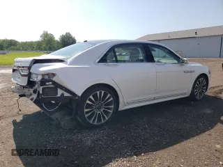 2017 Lincoln Continental Select with VIN 1LN6L9TK8H5602156, listed as a Copart auction lot 61907695 with 112,382 mi miles and Salvage title. Bid and sale history available at DreamBid. Image 3.