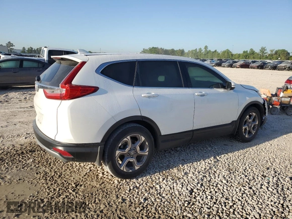 2019 Honda CR-V EX-L with VIN 7FARW1H83KE024999, listed as a Copart auction lot 52218155 with 38,068 mi miles and Salvage Title. Bid and sale history available at carsss.com. Image 3.