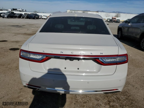 2019 Lincoln Continental Select with VIN 1LN6L9SK8K5601999, listed as a Copart auction lot 84455404 with 54,521 mi miles and Salvage Title. Bid and sale history available at carsss.com. Image 6.