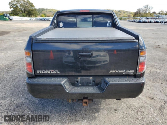 2007 Honda Ridgeline RTX with VIN 2HJYK16367H506843, listed as a Copart auction lot 76128284 with 224,838 mi miles and Non Repairable. Bid and sale history available at carsss.com. Image 6.