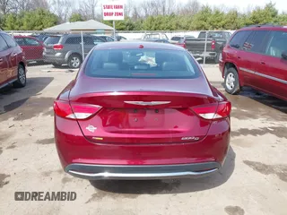 2015 Chrysler 200 C with VIN 1C3CCCCB3FN734831, listed as a IAAI auction lot 41900507 with 146,401 mi miles. Bid and sale history available at carsss.com. Image 16.